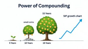 Power of Compounding SIP Growth Chart 