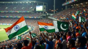 india pakistan cricket fans t20 world cup