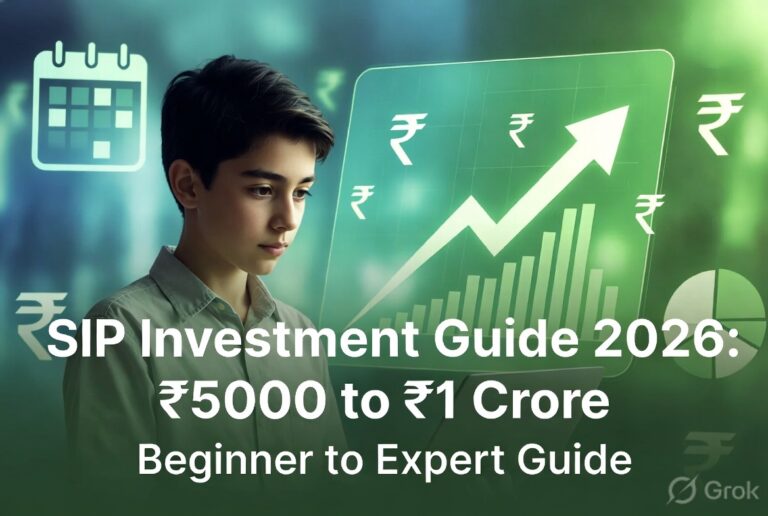 SIP Investment Guide 2026: ₹5000 से शुरू करके ₹1 करोड़ तक कैसे बनाएं |