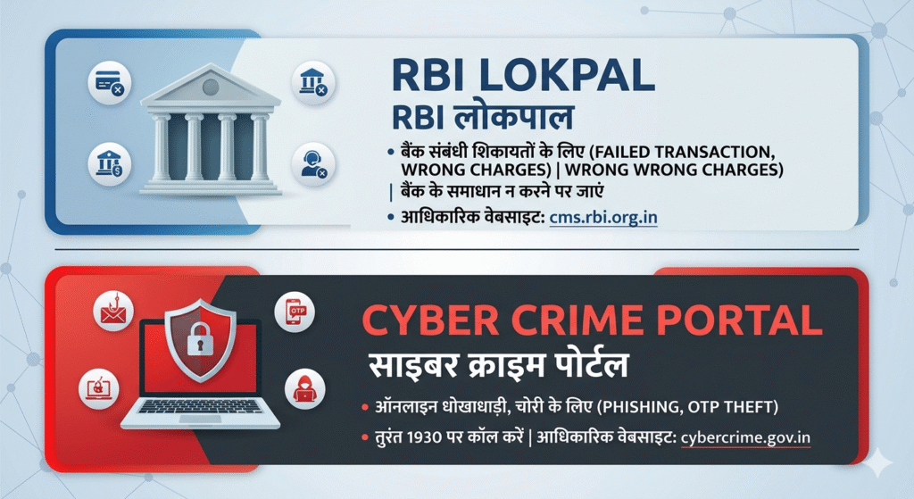 Bank complaint refund hindi" 