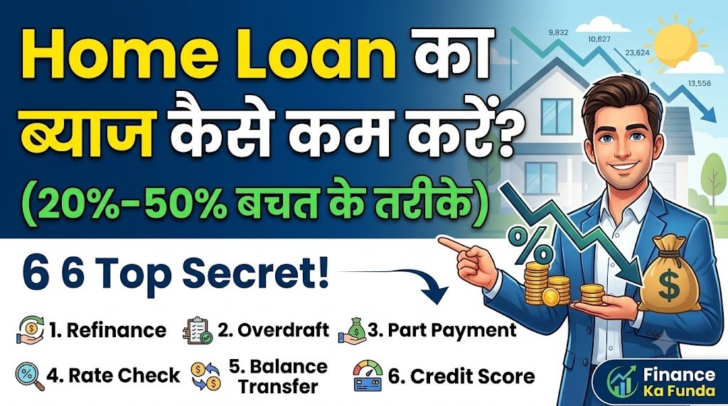 How to reduce Home loan interest rates up to 20% to 50%