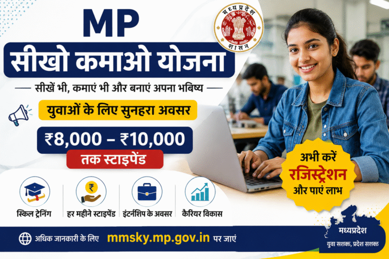 MP Seekho Kamao Yojana 2026: Registration kaise karen?