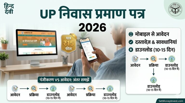 UP Nivas Praman Patra Online Apply 2026