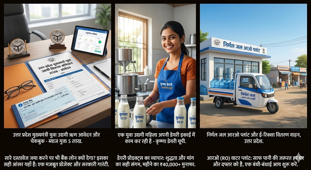 UP Sarkari Yojna 5 Lakh Interest Free Loan for Business 2026