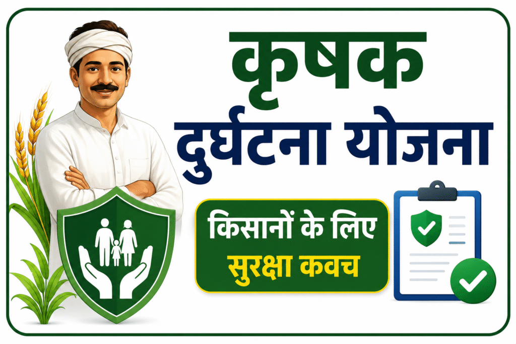 कृषक दुर्घटना योजना – किसानों के लिए 5 लाख तक आर्थिक सहायता