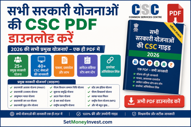 Sarkari Yojana List 2026: 25+ सरकारी योजनाओं की पूरी लिस्ट, पात्रता, लाभ व Apply Link