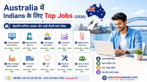 Australia में प्रति घंटे Salary Chart 2026 – Indians के लिए Retail, Delivery और Construction Jobs की Hourly Salary (AUD) | SetMoneyInvest