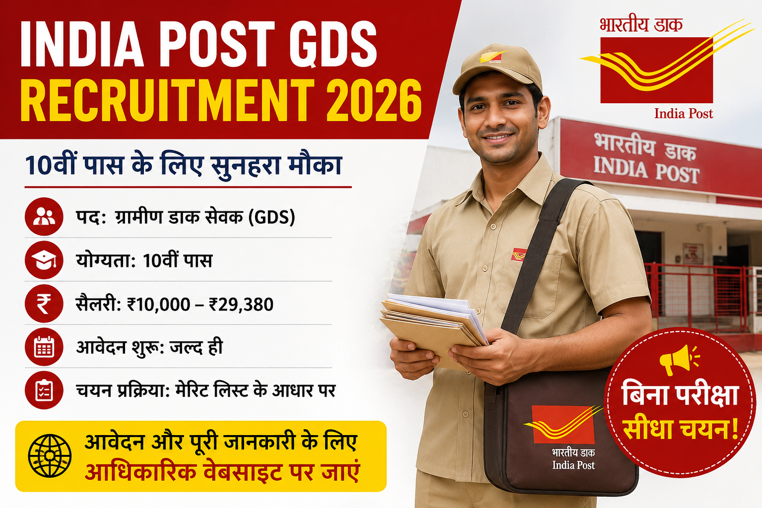 India Post GDS Recruitment 2026